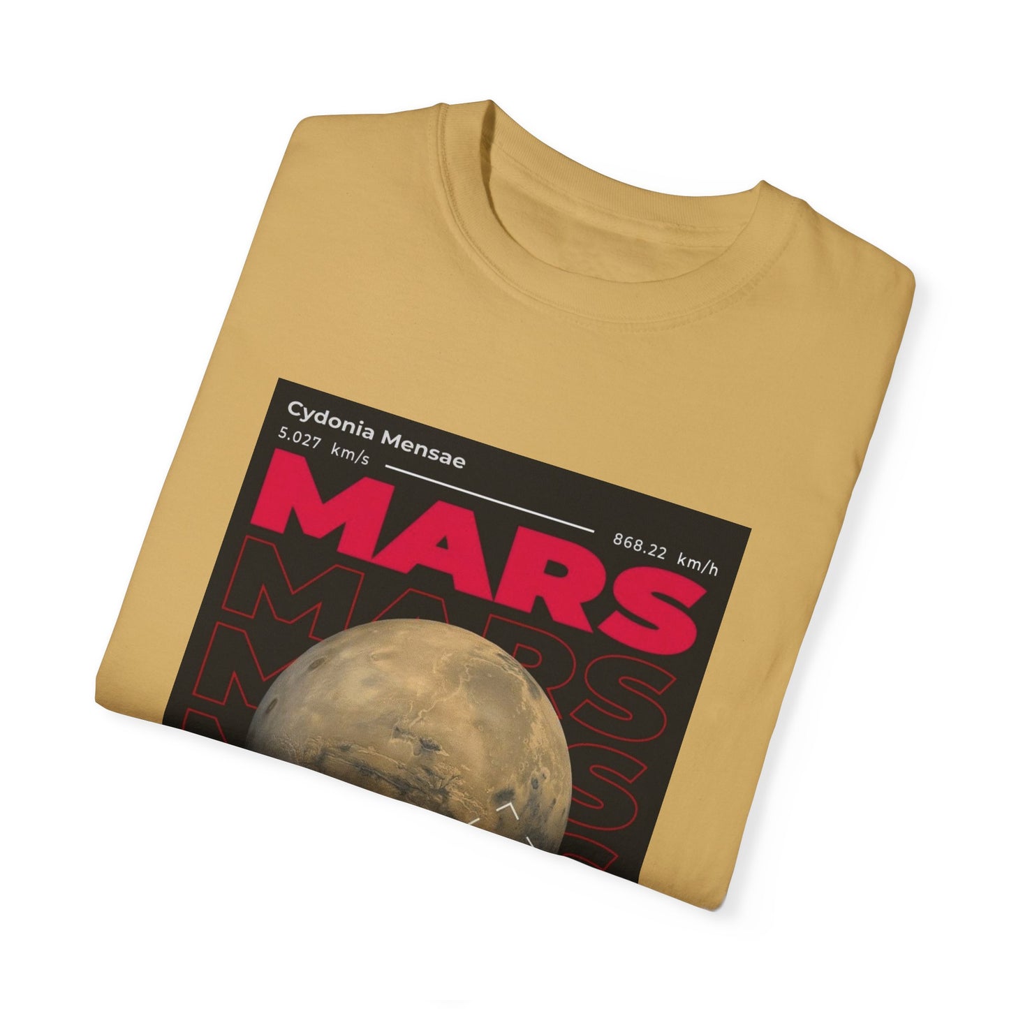Mars Graphic Unisex T-Shirt - Planetary Exploration Tee