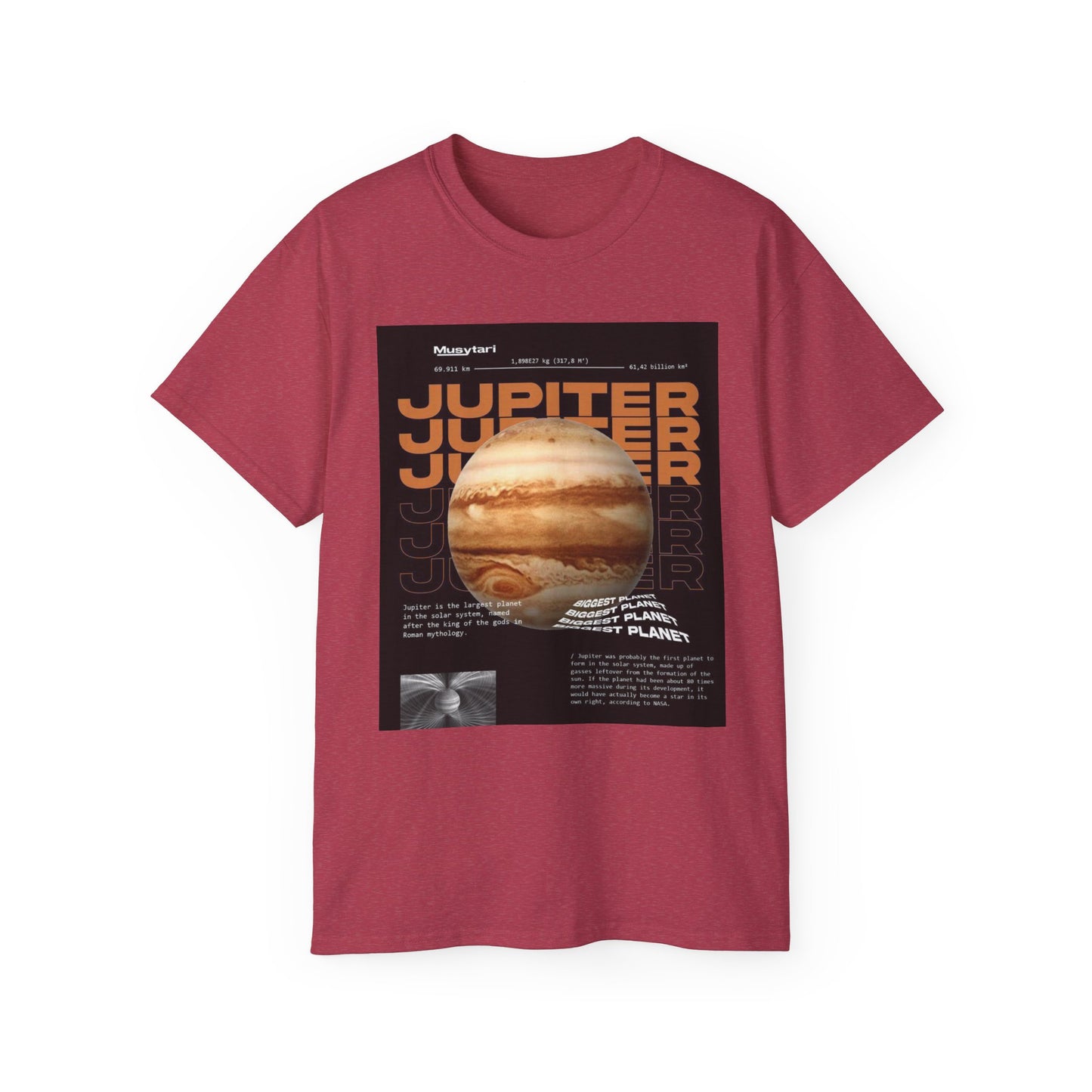 Unisex Jupiter heart