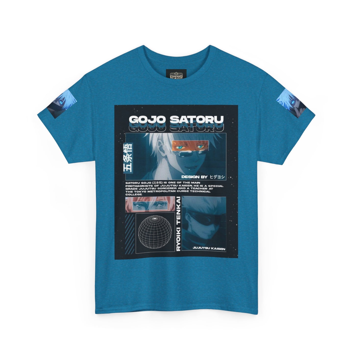 Unisex Heavy Cotton Tee Gojo Santoru