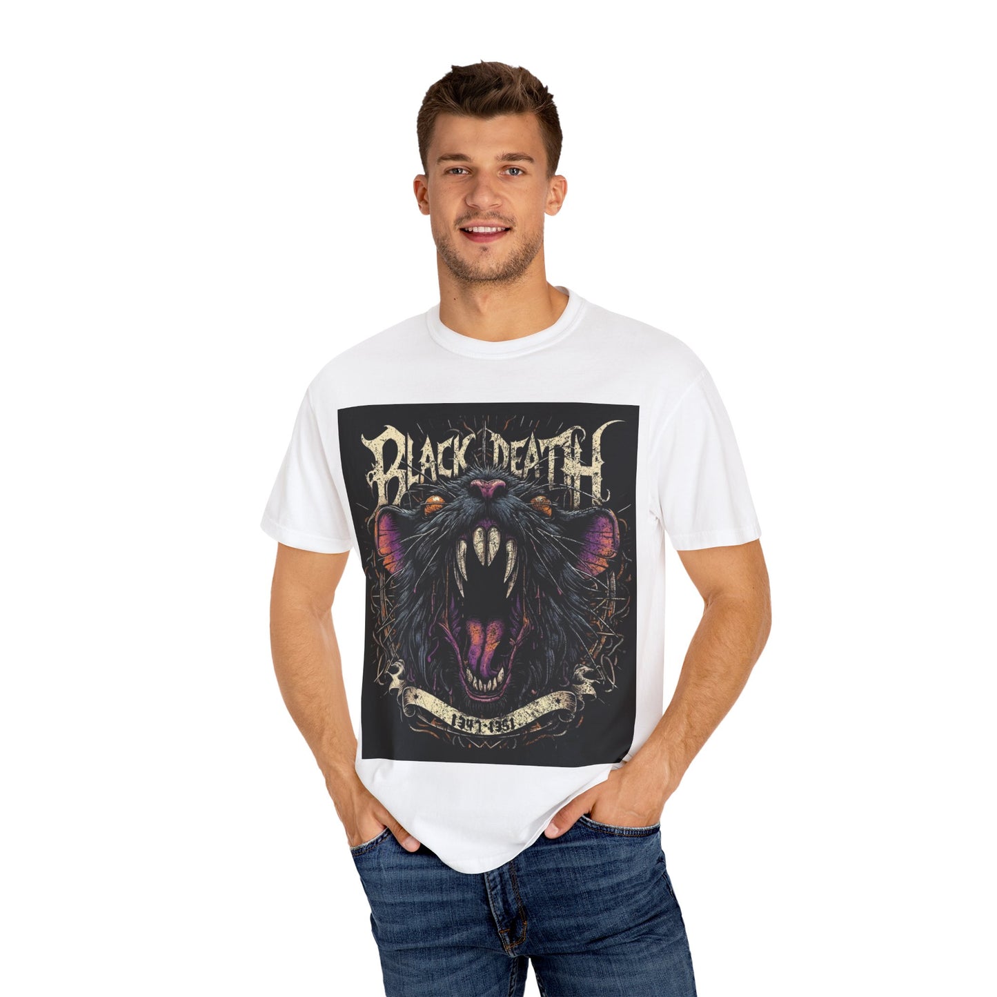 Black dead Rat