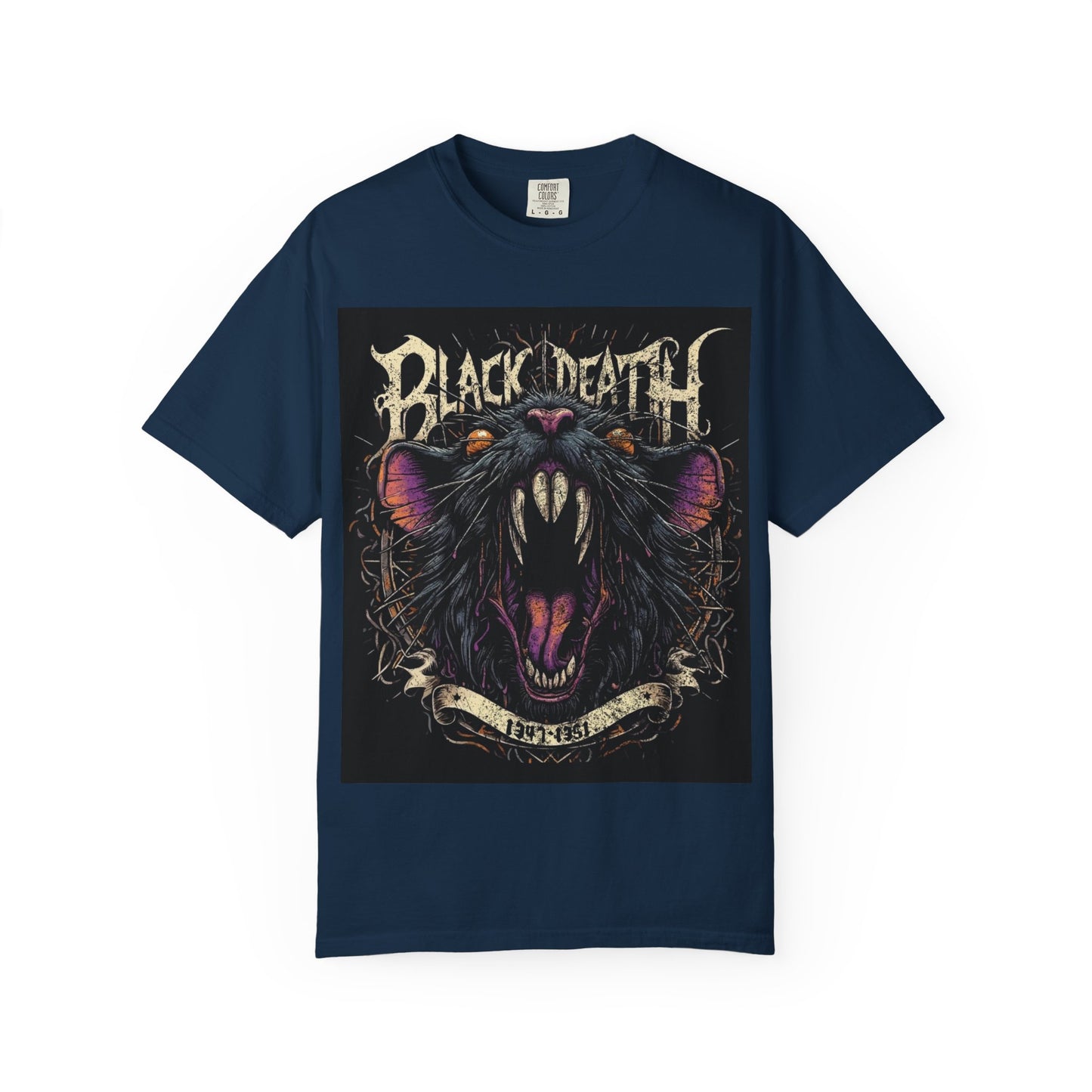 Black dead Rat