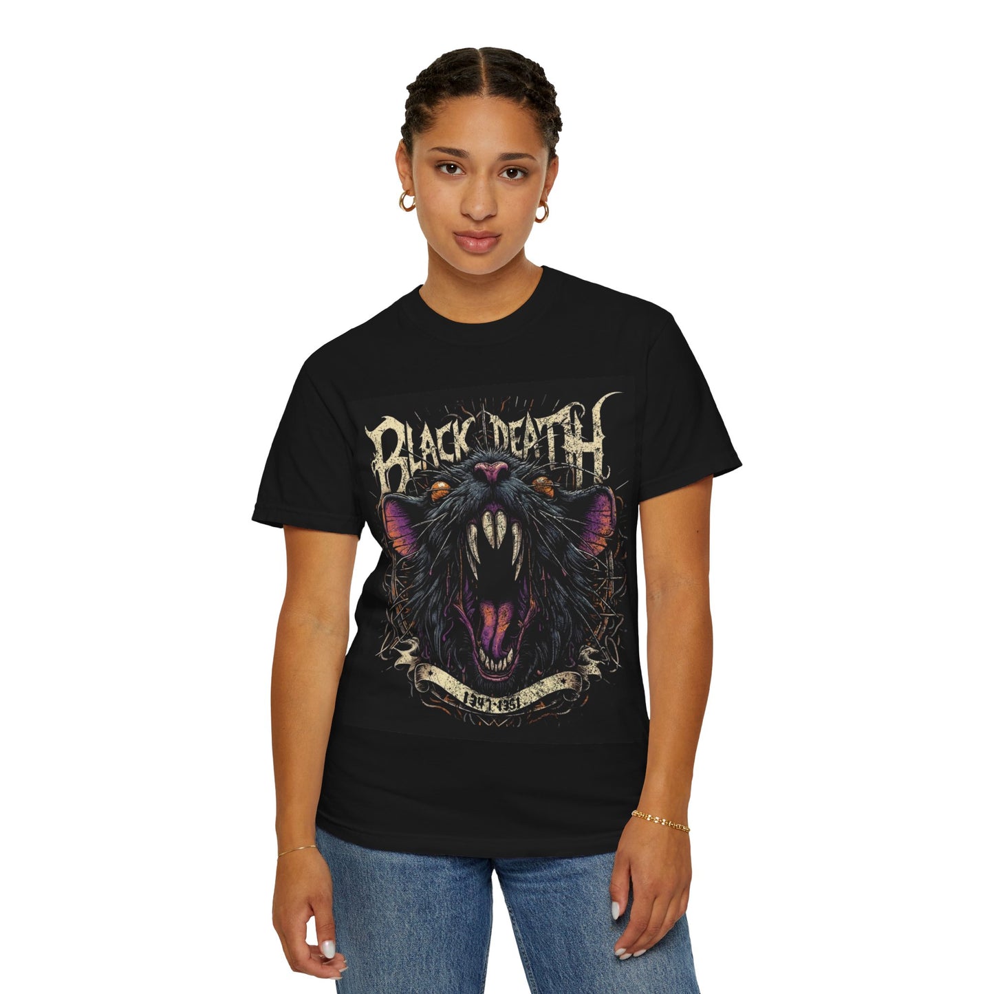 Black dead Rat