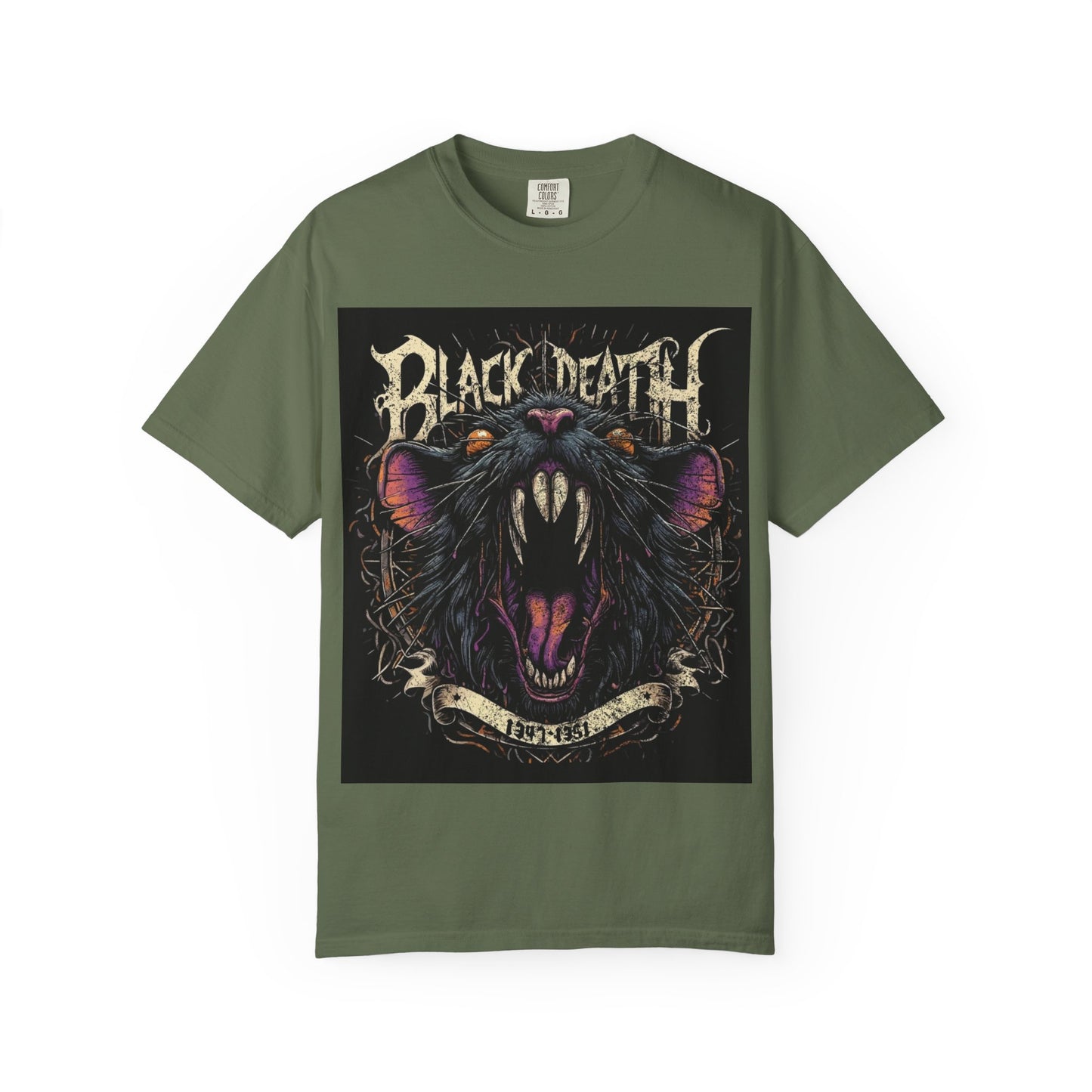 Black dead Rat
