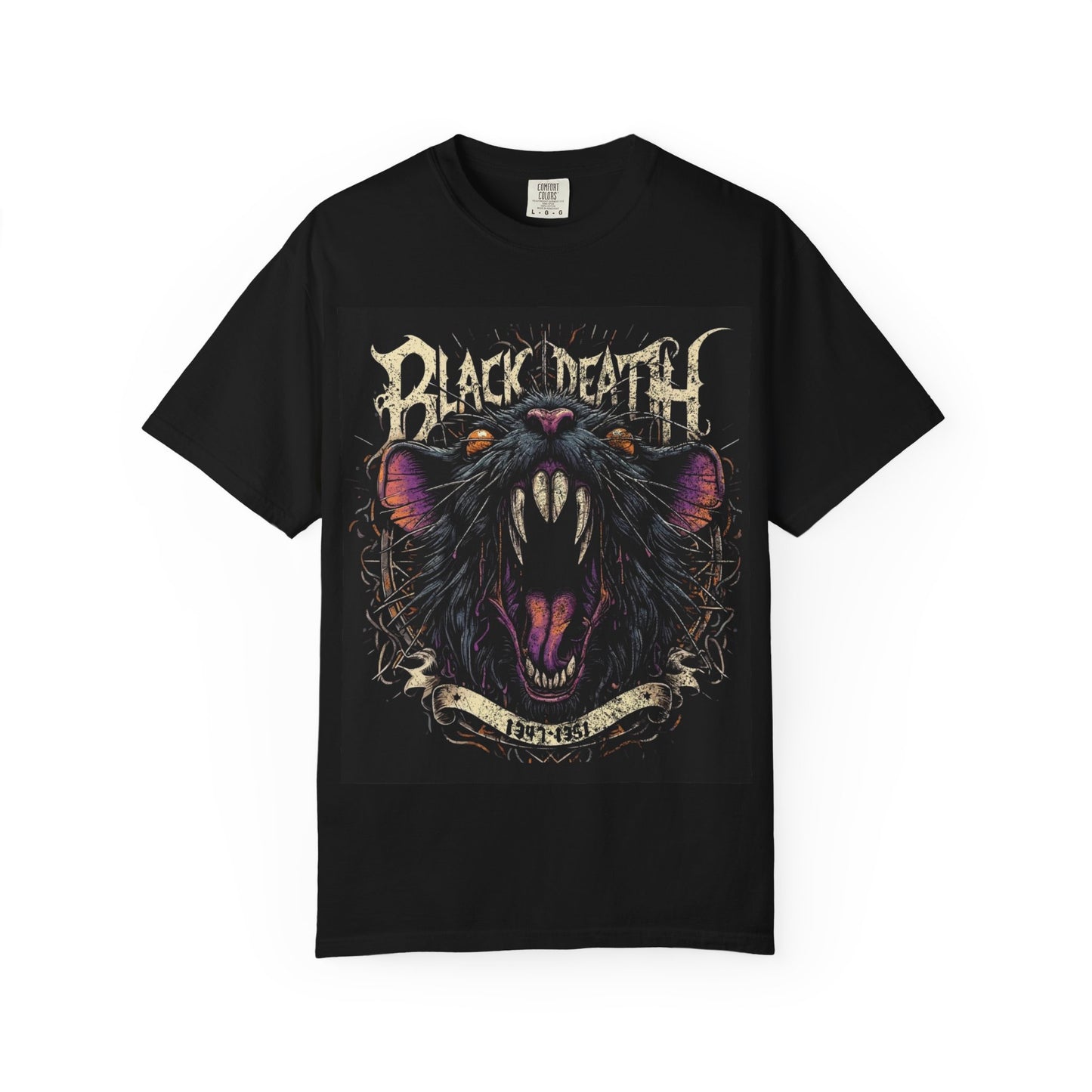 Black dead Rat