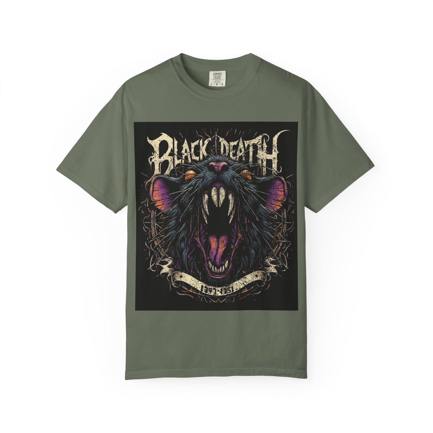 Black dead Rat