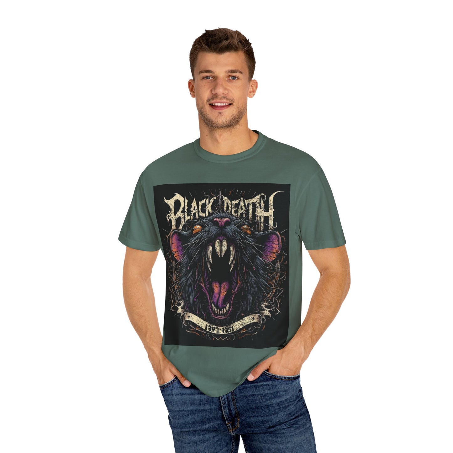 Black dead Rat