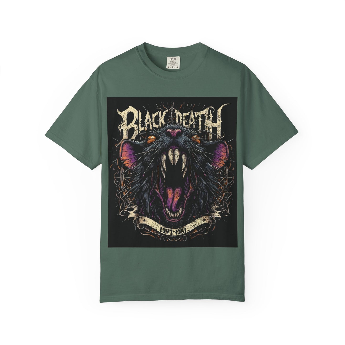 Black dead Rat