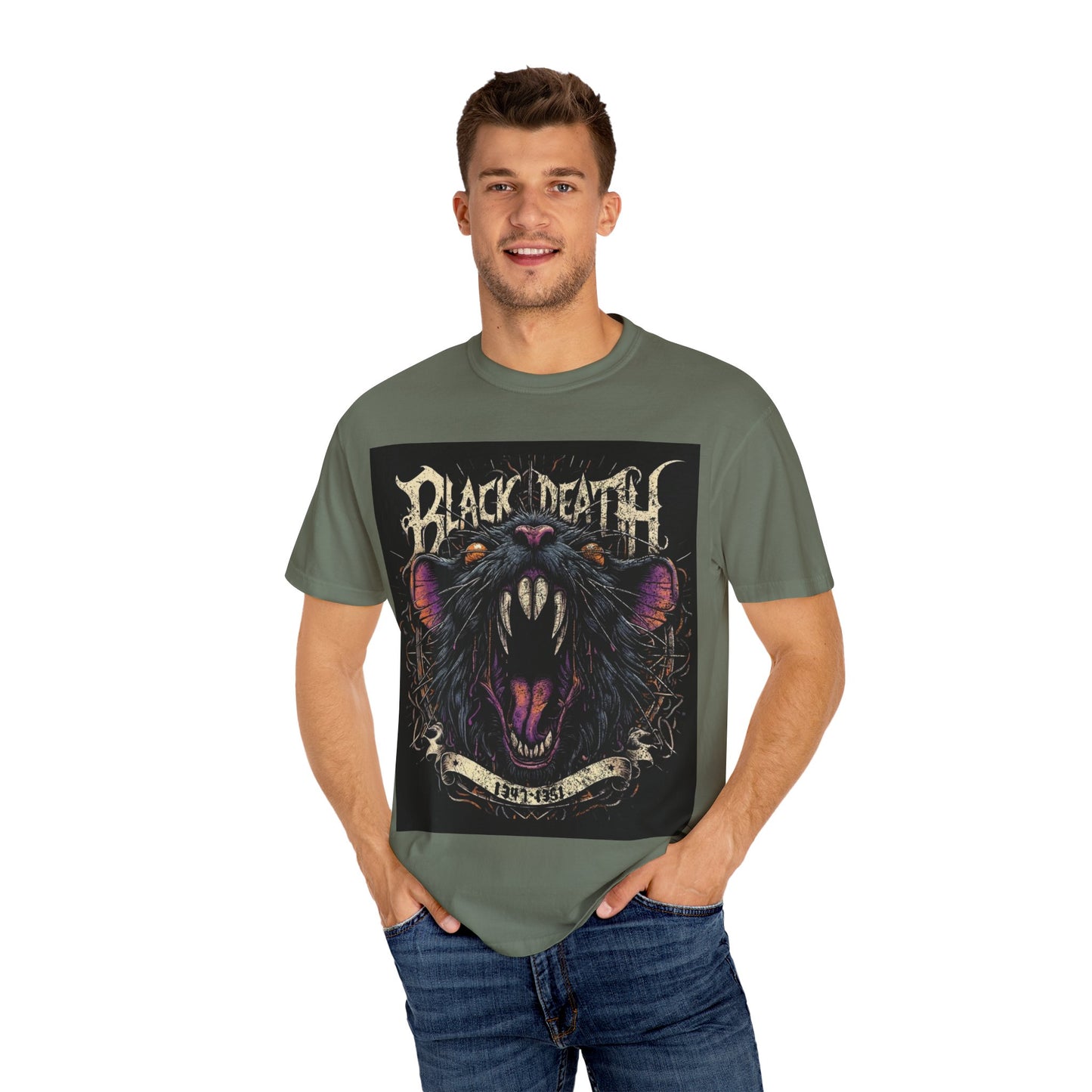 Black dead Rat
