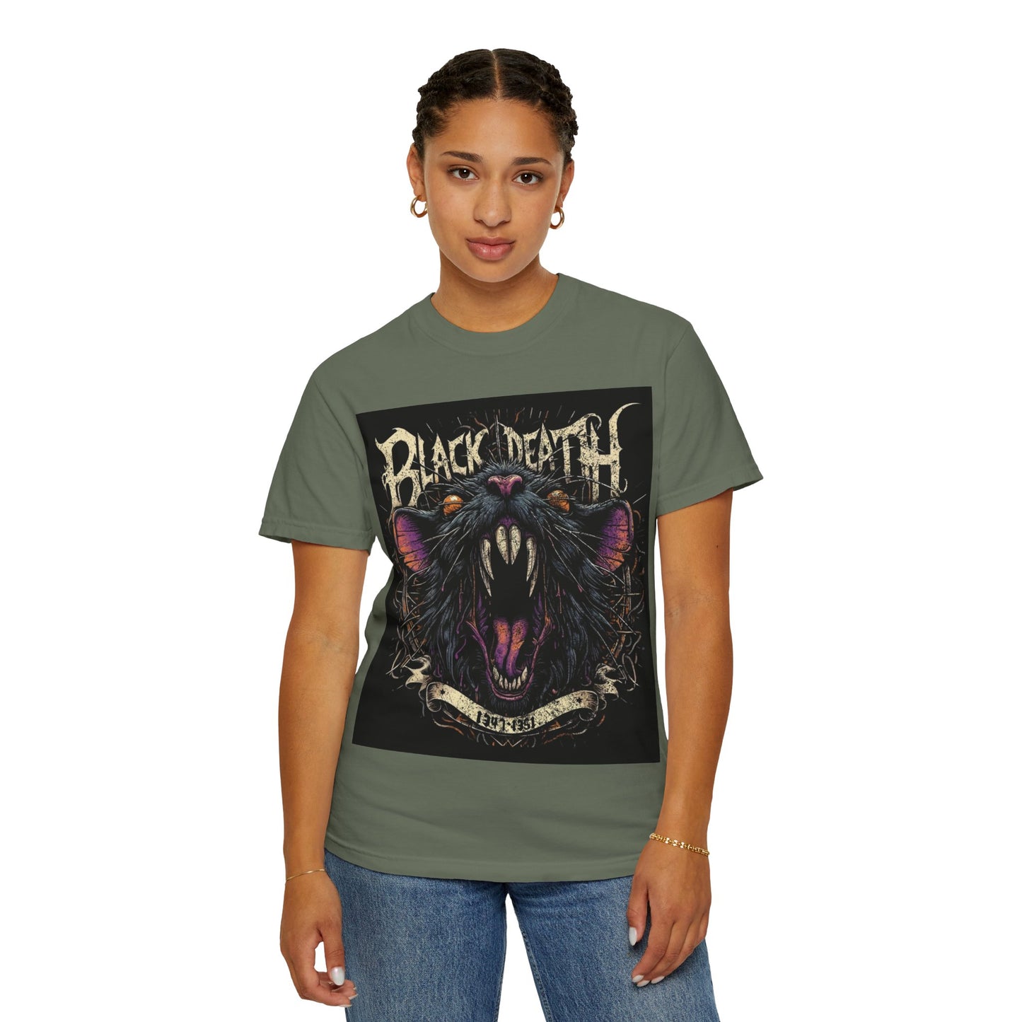Black dead Rat