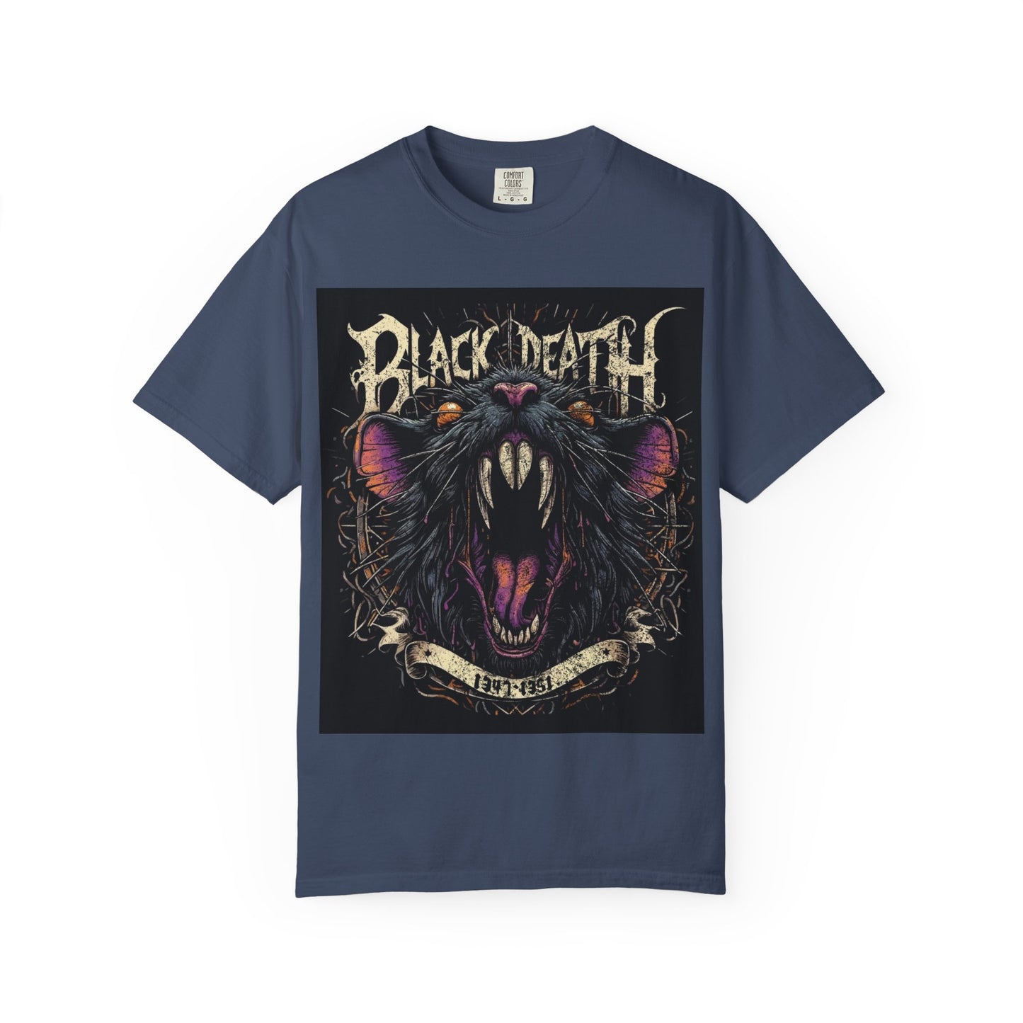 Black dead Rat